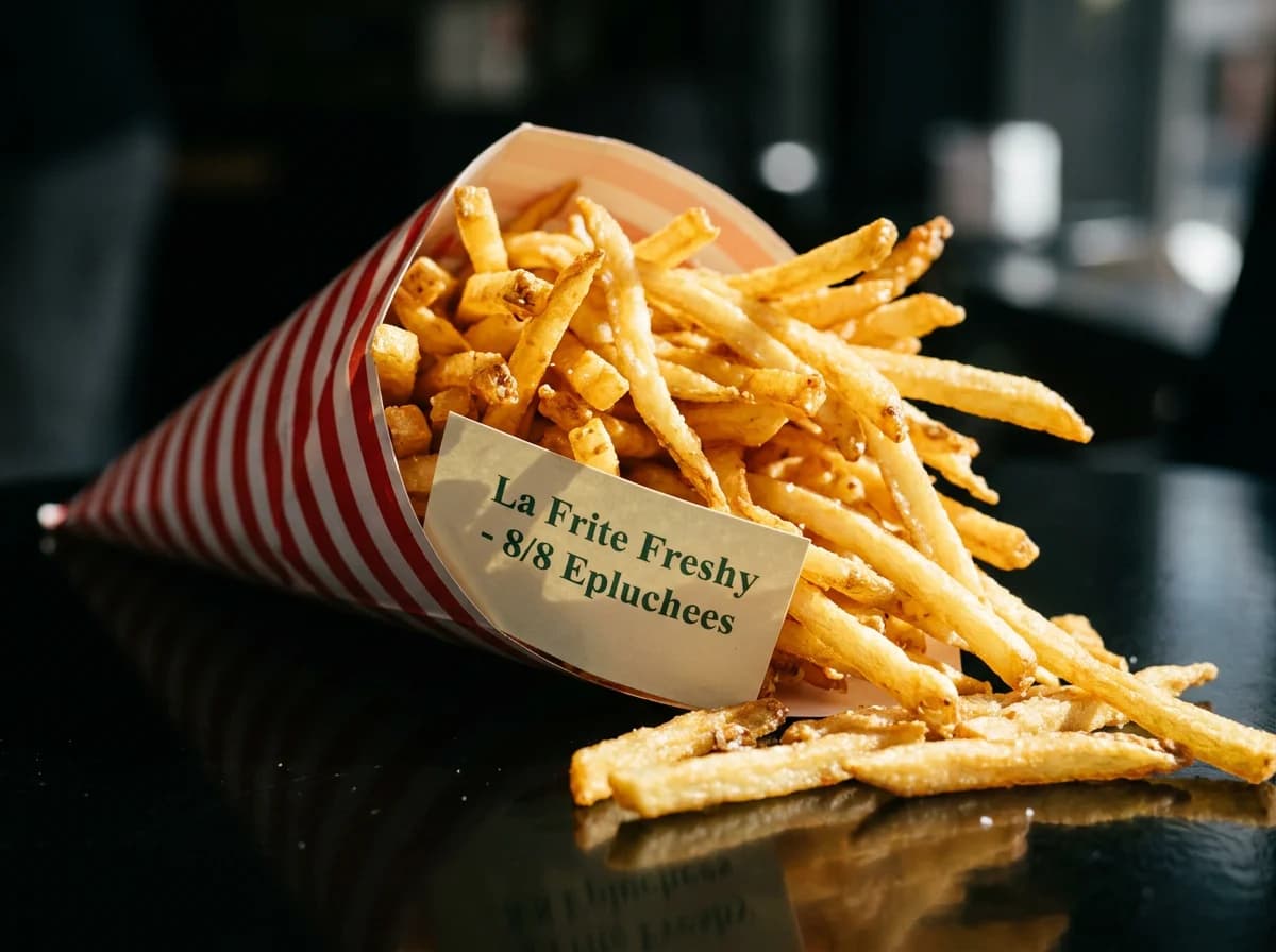 Frites épluchées 8/8